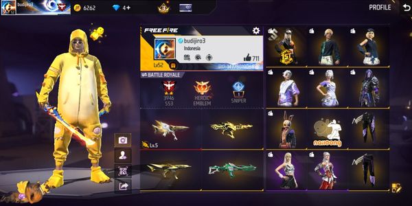 FREEFIRE SULTAN ACCOUNT 100% SAFE GUARANTEE