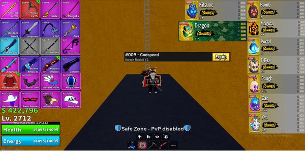 BLOX FRUIT ACCOUNT PERM DRAGON - 1