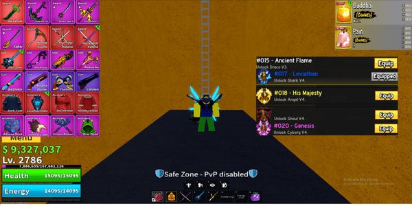 PERMANENT BLOX FRUIT ACCOUNT - NO 4