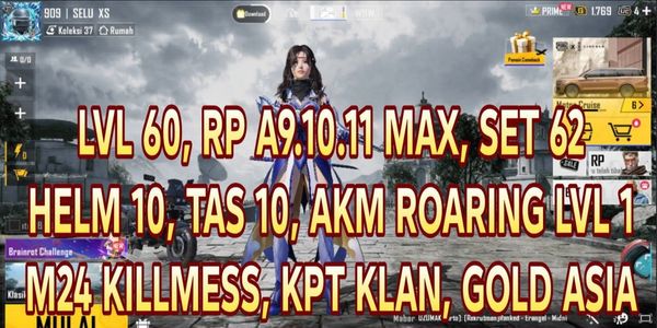 GOLD ASIA PUBG MOBILE ACCOUNT