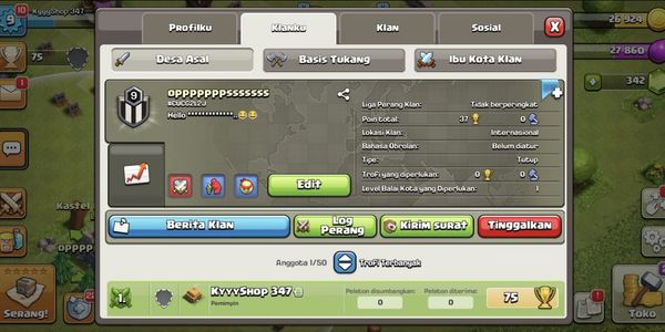 Clan Level 9 Crazy Abiz