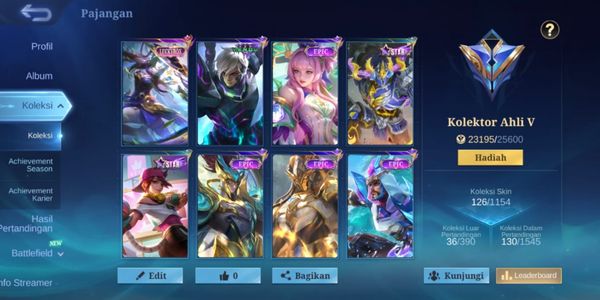 #89 CHEAP MOBILE LEGENDS ACCOUNT