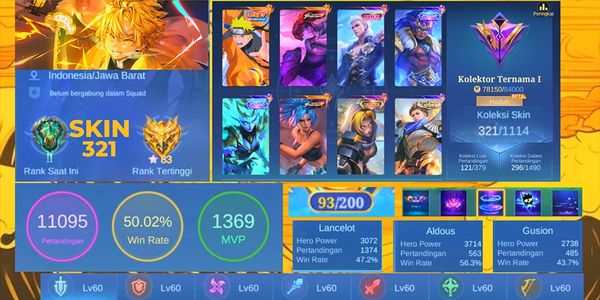 #91 CHEAP MOBILE LEGENDS ACCOUNT
