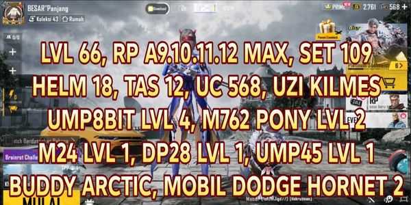 GOOD PUBG MOBILE ACCOUNT