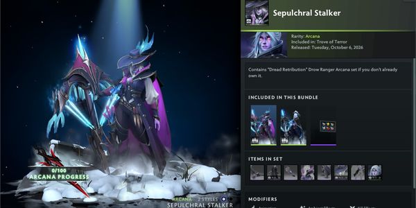 Sepulchral Stalker (Arcana Drow Ranger)