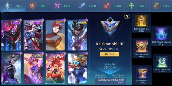 COMPTE Mobile Legends PAS CHER