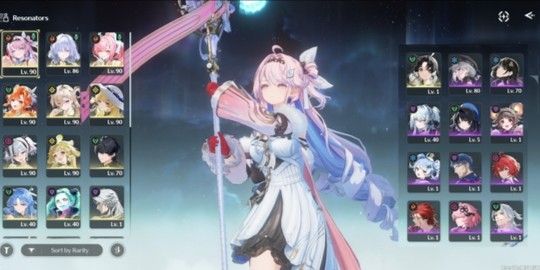 SERVER SEA, QINQXIAO+SIGN, AEMEATH+SIGN, DENIA, SIGRIKA+SIGN, MORNYE, LYNAE, PHOEBE, CAMELLYA REBBECA, VERINA, JIANXIN, CATCHARO