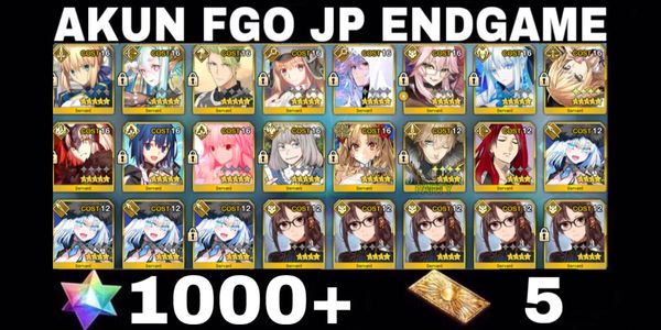 حساب SQ FGO JP مزدوج Jeanne+دعم رباعي+SSR مجاني