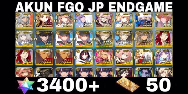 Account FGO JP Summer Melusine + Artoria Berserker + Van Gogh + Castoria + SSR
