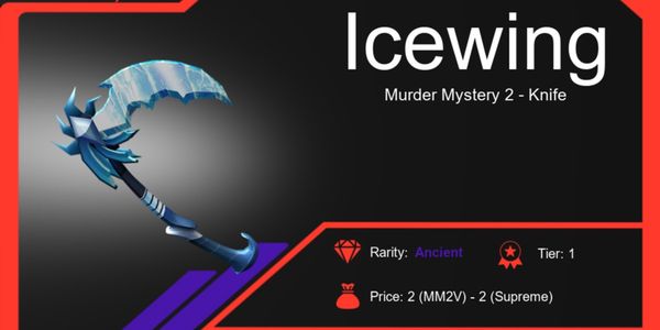 Ice Wing CHEAPEST | Murder Mystery 2