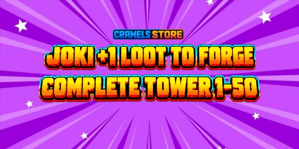 Boost Tower +1 loot the forge