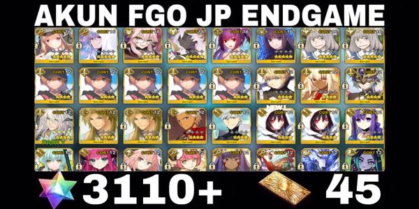 SQ Account FGO JP Aoko+Go Juna+Support+Free SSR