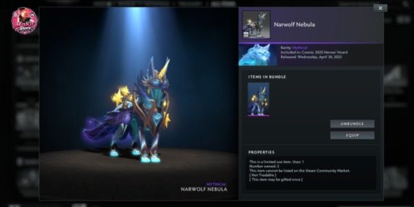 Narwolf Nebula (Crystal Maiden Set And Persona) Collector Cosmic 2025