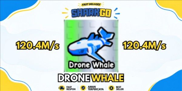 Drone Whale (120.4M/s) | GERADOR DE DINHEIRO | ENTREGA RÁPIDA