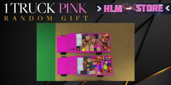 1 Truck Pink Gift Lumber Tycoon 2