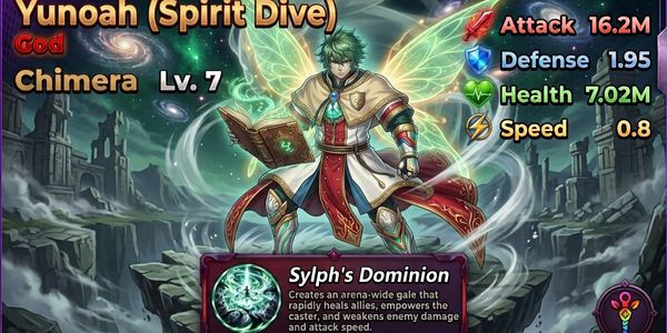 Yunoah Spirit Dive Chimera [ level 7 ] + Shaman