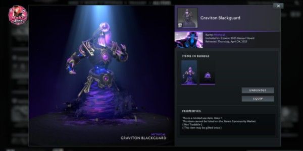Graviton Blackguard (Enigma Set) Collector Cosmic 2025