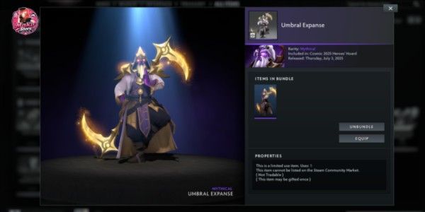 Umbral Expanse (Void Spirit Set) Collector Cosmic 2025