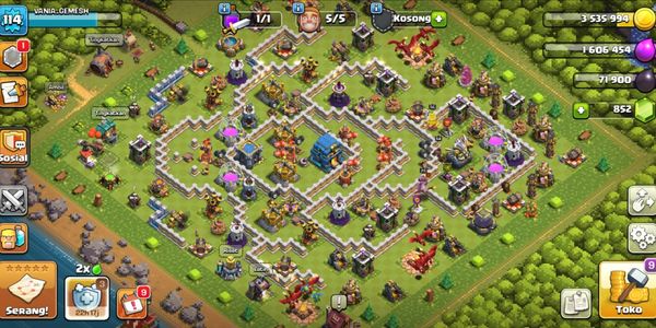 Town Hall 12 SEMI MAX GAGAL