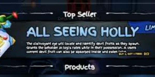 Grand Piece Online All Seeing Eye Holly/Holly Ase GPO
