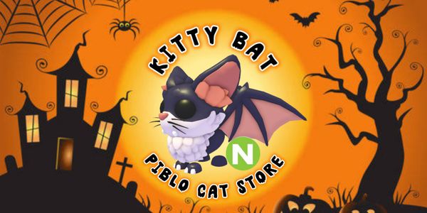 Neon Kitty Bat - Adopt Me