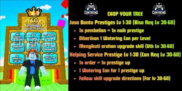 Jasa Bantu Prestige / Helping Prestige Service | Chop Your Tree