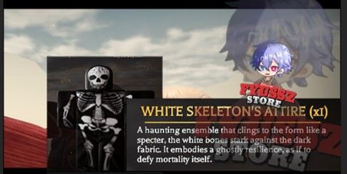 White Skeleton's Attire