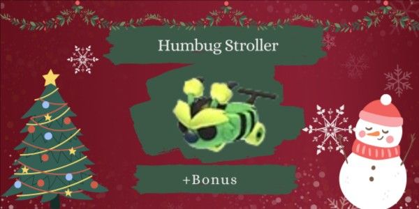 Humbug Stroller + Bonus