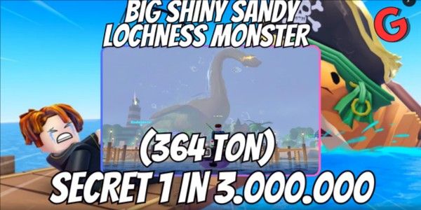Big Shiny Sandy Lochness Monster [364 TON]