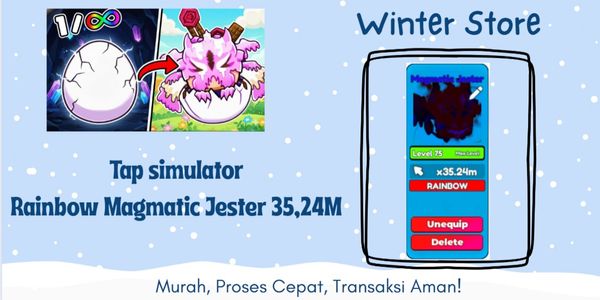 Rainbow Magmatic Jester (Electric Mutation) 35M Power | Tap Simulator
