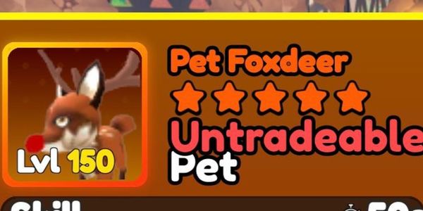 Pet FoxDeer