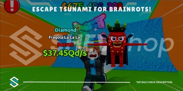 Brainrots $30Qd+/s | Escape Tsunami For Brainrots!
