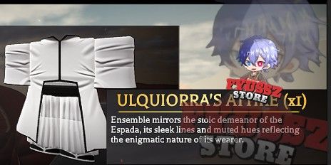 Ulquiorra's Attire