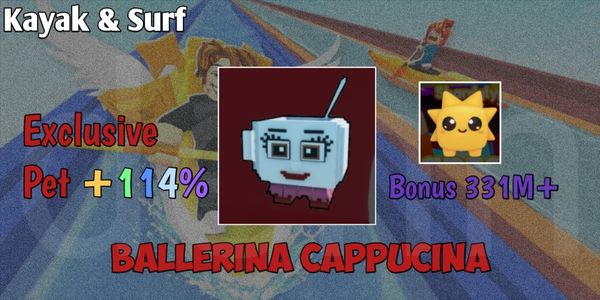 Exclusive Pet Ballerina Cappuccina