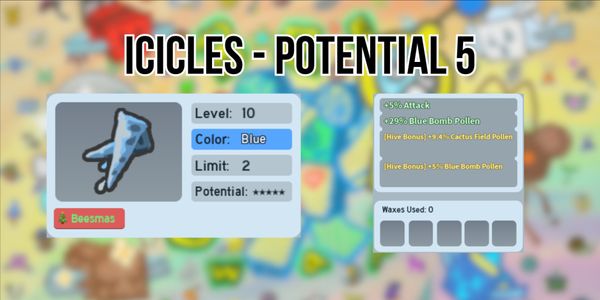 Icicles - Potential 5