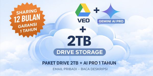 Premium Drive 2TB + AI Pro Annual (Sharing)