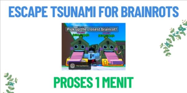 Tomorrow School 636Qd/s > Escape Tsunami For Brainrots