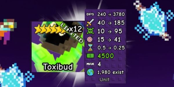 Toxibud (6 star) Limited Exclusive Unit