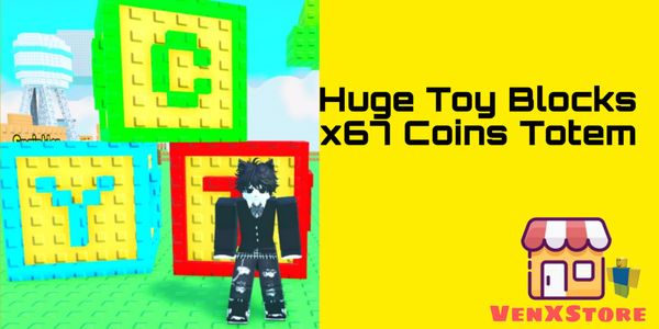 Huge Toy Blocks x67 Coins (Totem) - Chop Your Tree