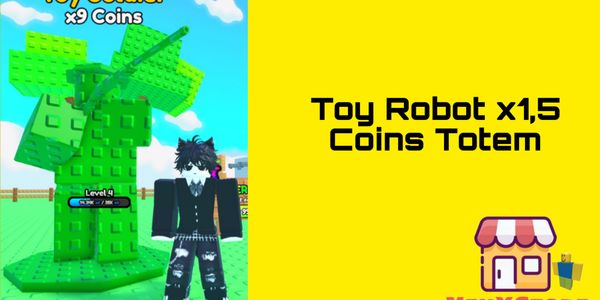 Toy Robot x1,5 Coins (Totem) - Chop Your Tree