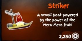 Striker Boat - Grand Piece Online (GPO)