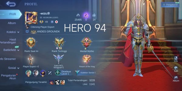 #26 CHEAP MOBILE LEGEND ACCOUNT