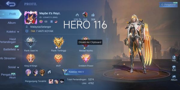 #29 CHEAP MOBILE LEGEND ACCOUNT