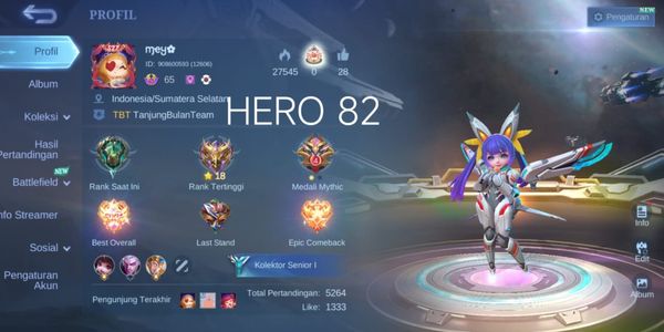 #22 CHEAP MOBILE LEGEND ACCOUNT