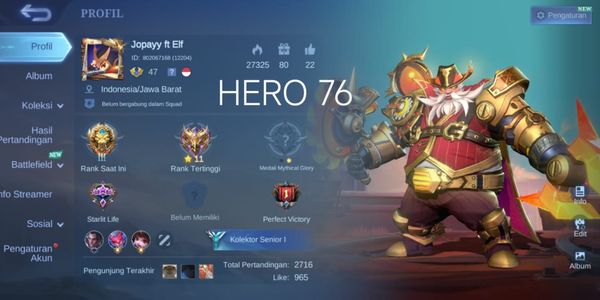 #25 CHEAP MOBILE LEGEND ACCOUNT