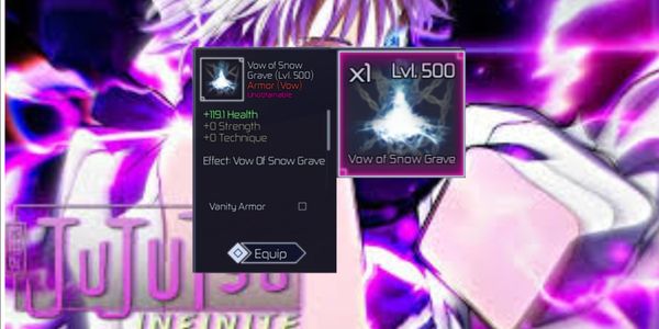 Jujutsu Infinite | Vow Of Snow Grave