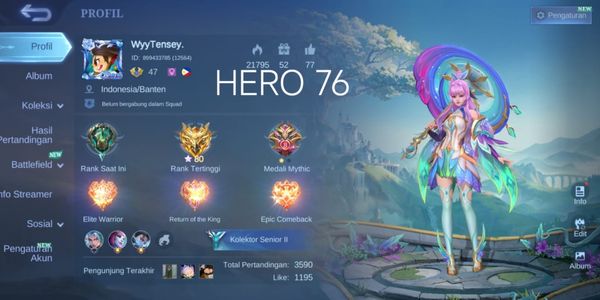 #13 CHEAP MOBILE LEGEND ACCOUNT