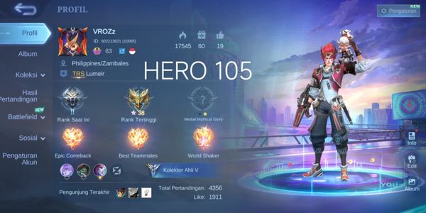 #35 CHEAP MOBILE LEGEND ACCOUNT
