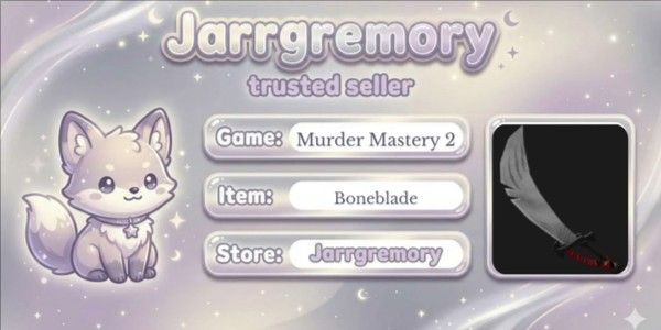 Boneblade - Murder Mystery 2 (MM2)