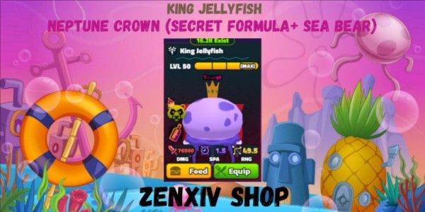 KING JELLYFISH [FORMULA SEGRETA] - Difesa Torre SpongeBob